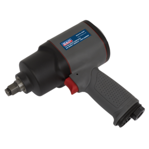 Sealey SA201 Air Impact Wrench 1/2"Sq Drive Composite - Twin Hammer