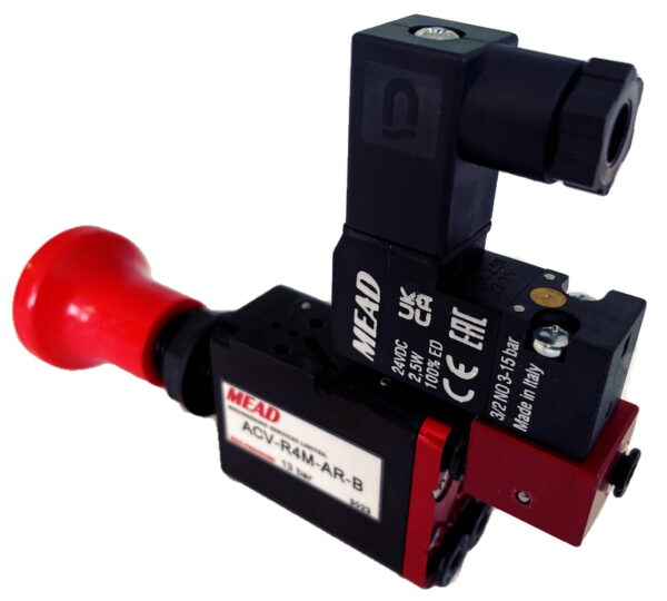 Mead ACV1 4mm Plastic PTO Switch 24V